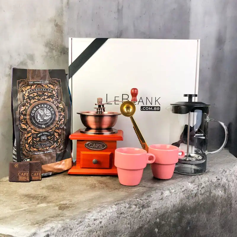 Presente Dia das Mães Kit Cafe Gourmet Vintage