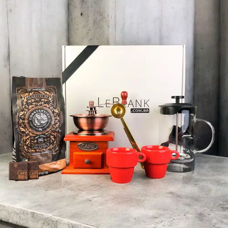 Presente Dia das Mães Kit Cafe Gourmet Vintage