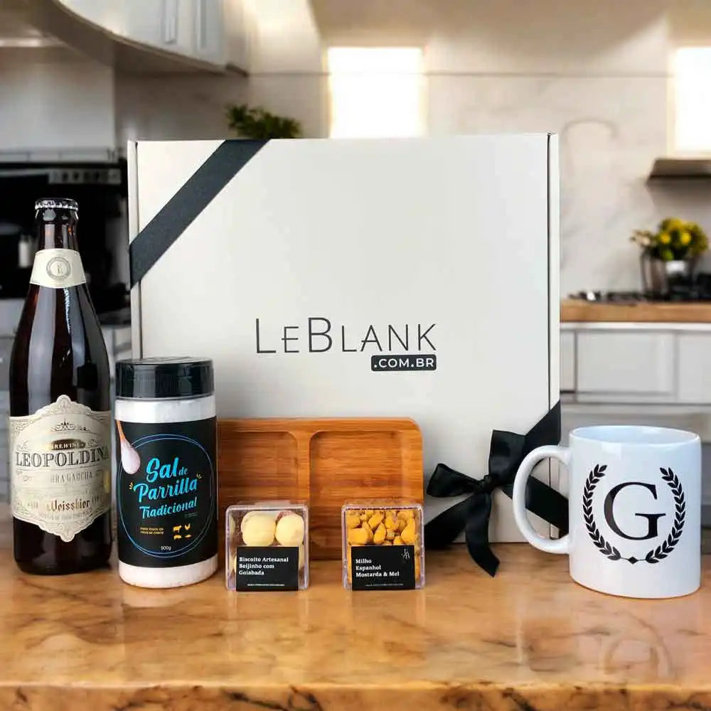 Presente Dia das Mães Kit Cerveja Churras com Caneca Personalizada