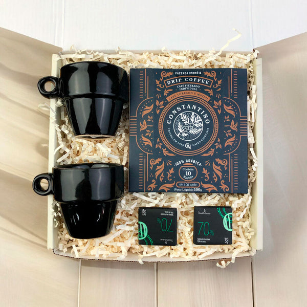 Presente Dia das Mães Kit Cafe Drip Coffee em Sache