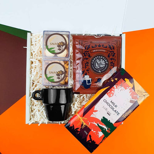Presente Dia das Mães Kit Chocolate Nature e Cafe