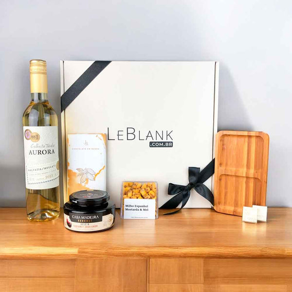 Kit Premium com Rótulo Especial e Chocolate | LeBlank