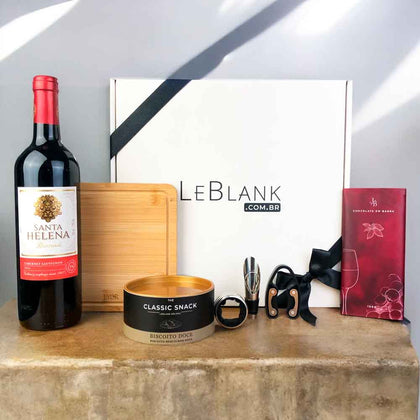 Presente Dia das Mães Kit Vinho Santa Helena Gourmet